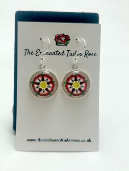 War Of The Roses Collection - Tudor Rose Earrings