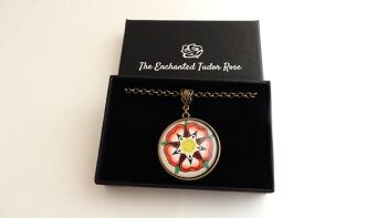War Of The Roses Collection - Double sided Necklace - Tudor Rose