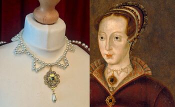 Lady Jane Grey necklace - Tudor replica jewellery