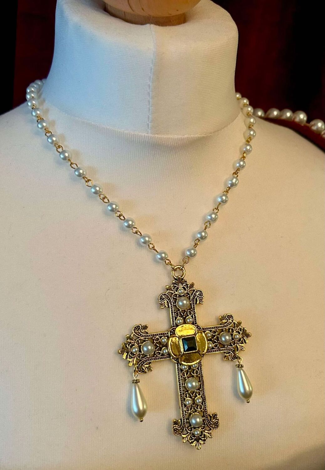 Tudor Cross necklace