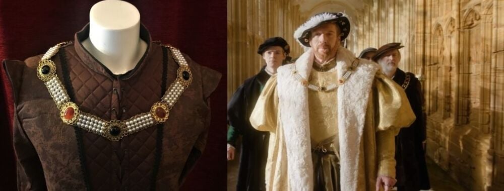 Henry VIII replica gold chain of office