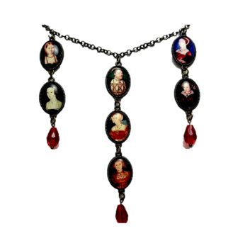 Henry VIII and His Six Wives necklace