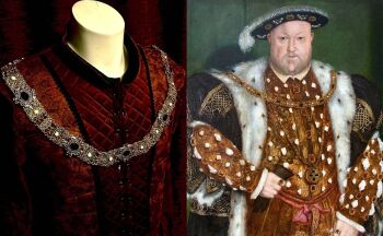 Henry VIII replica gold chain of office