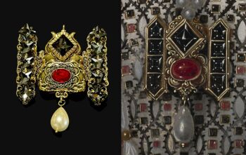 The Great H Replica dress brooch or necklace