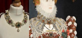 Elizabeth I necklace: The Pelican portrait
