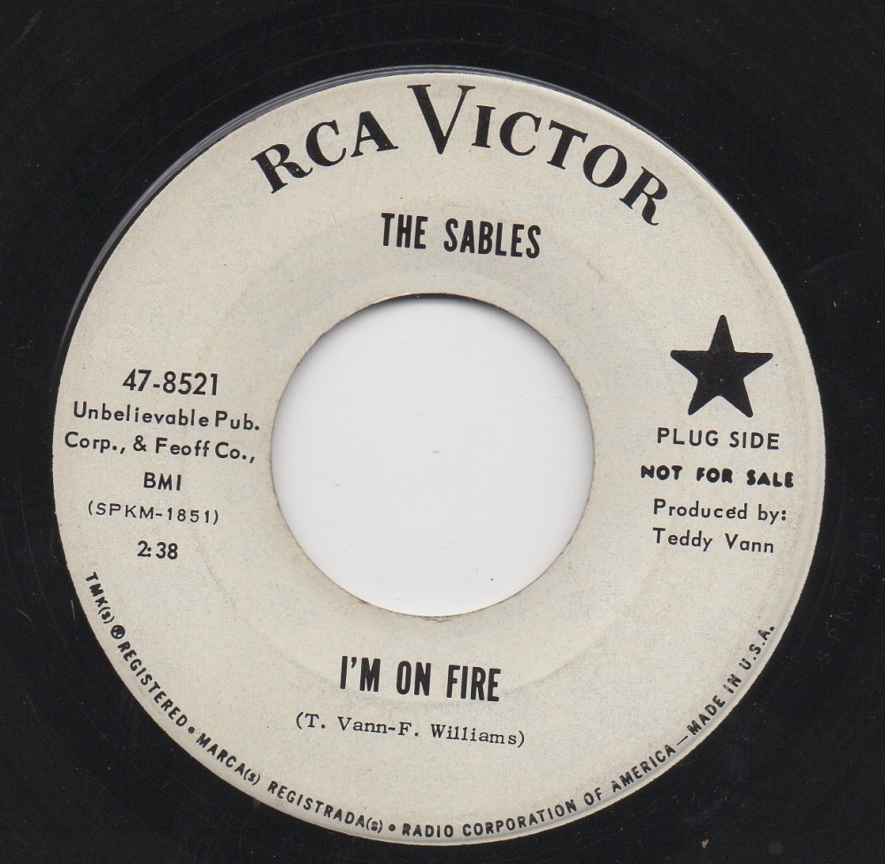 SABLES - I’M ON FIRE / DARLING