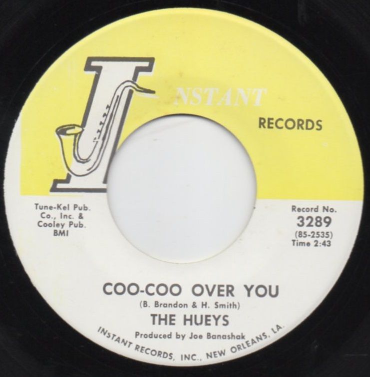 HUEYS - COO-COO OVER YOU