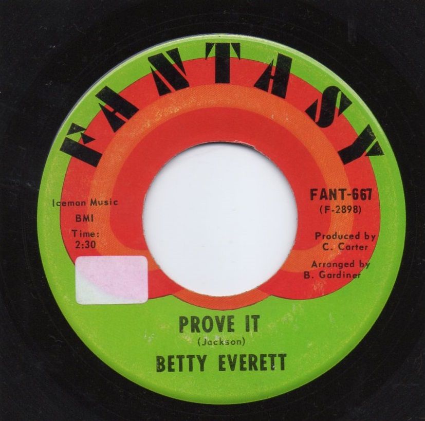 BETTY EVERETT - PROVE IT