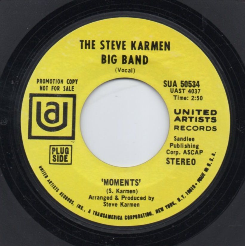 THE STEVE KARMEN BAND - MOMENTS