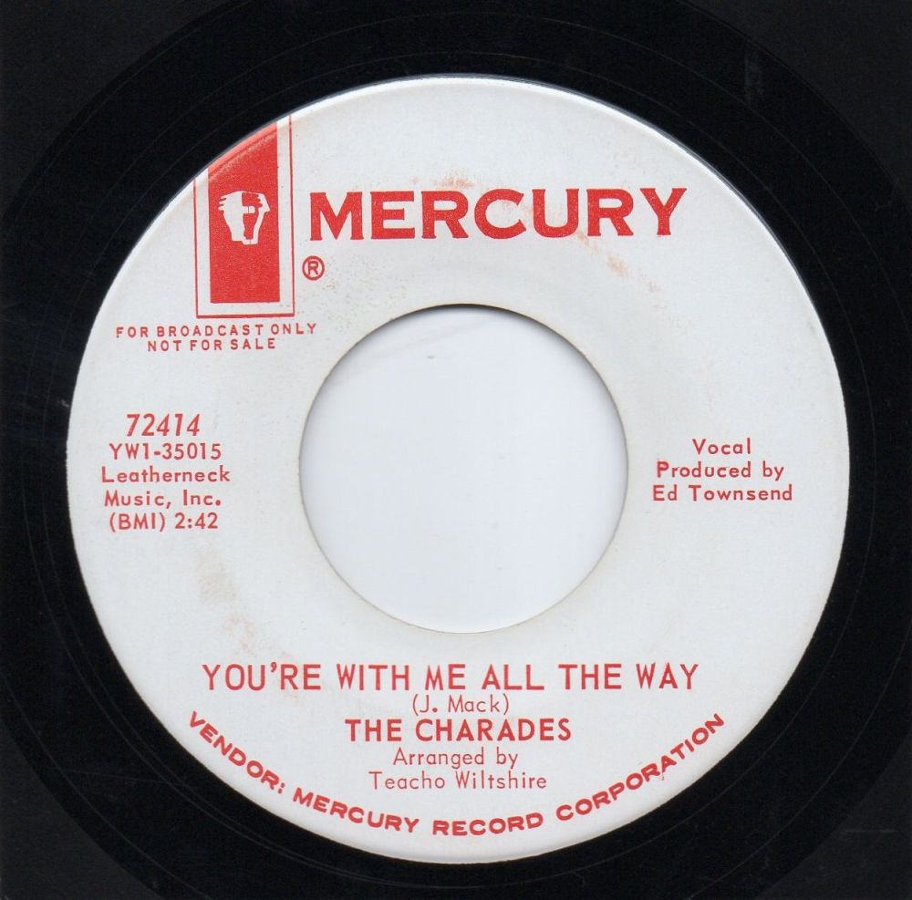 THE CHARADES - YOU'RE WITH ME ALL THE WAY