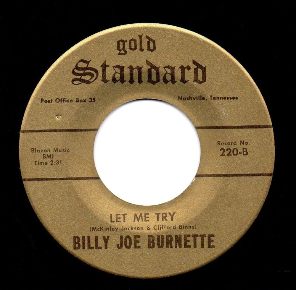 BILLY JOE BURNETTE - BORN TO LOSE