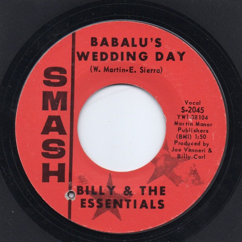 BILLY & THE ESSENTIALS - BABALU'S WEDDING DAY