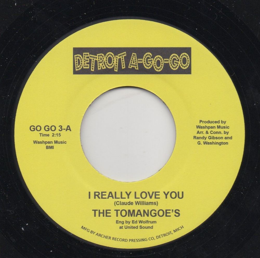 THE TOMANGOE'S - I REALLY LOVE YOU