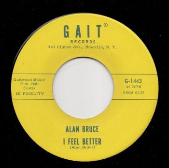 ALAN BRUCE - I FEEL BETTER