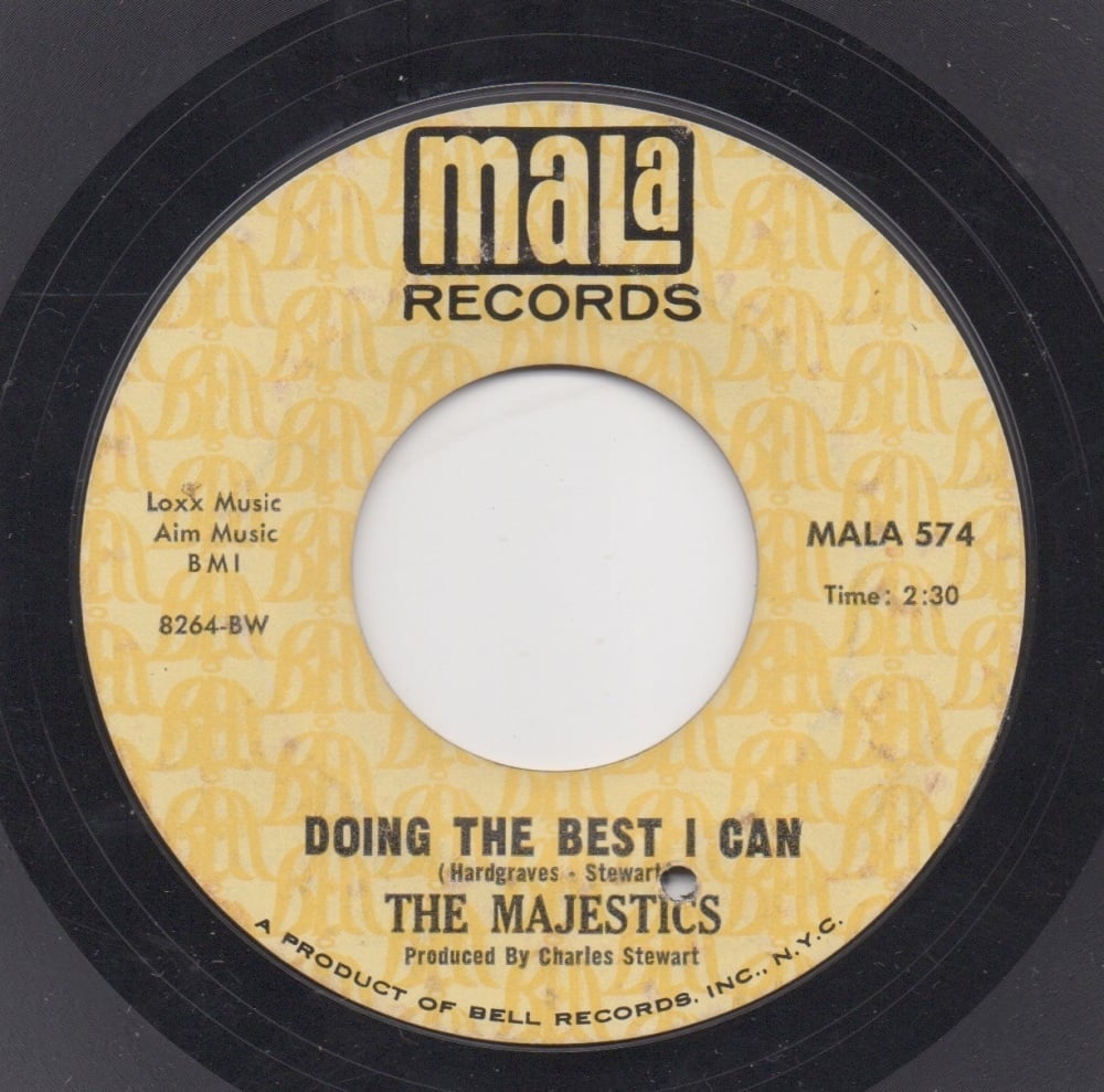 THE MAJESTICS - DOING THE BEST I CAN