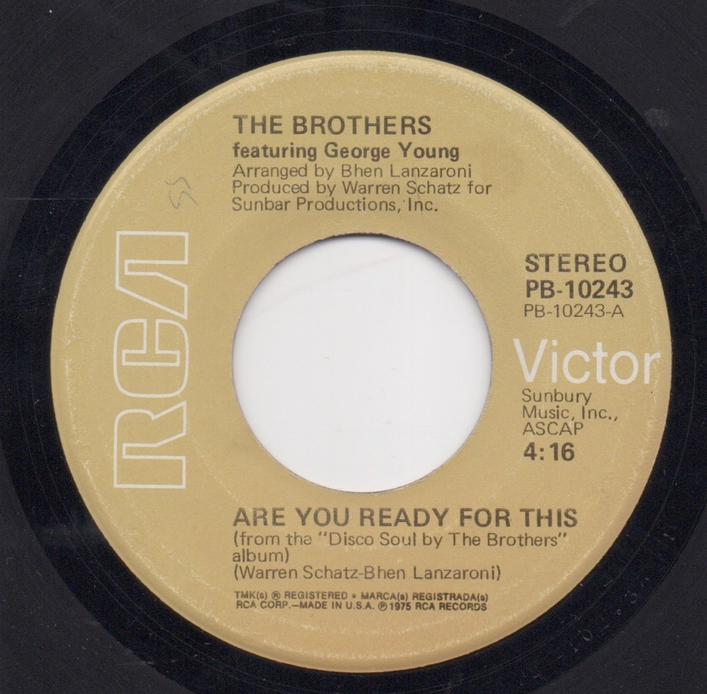 THE BROTHERS - ARE YOU READY FOR THIS