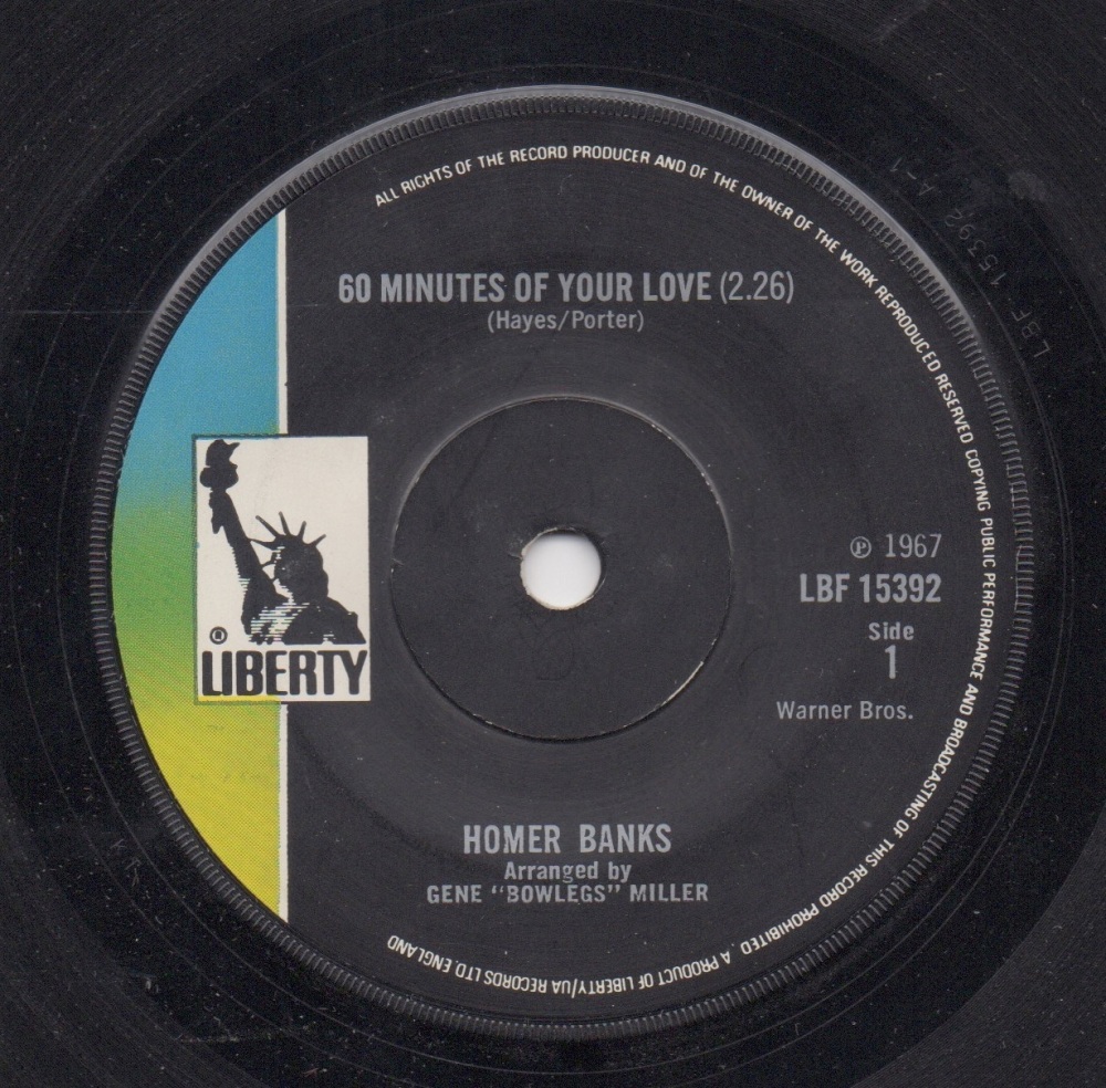 HOMER BANKS - 60 MINUTES OF YOUR LOVE