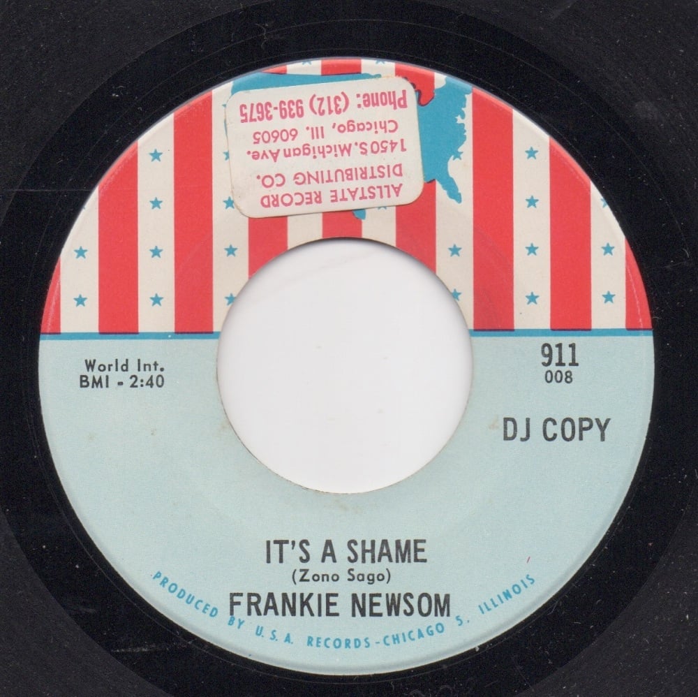 FRANKIE NEWSOM - IT'S A SHAME