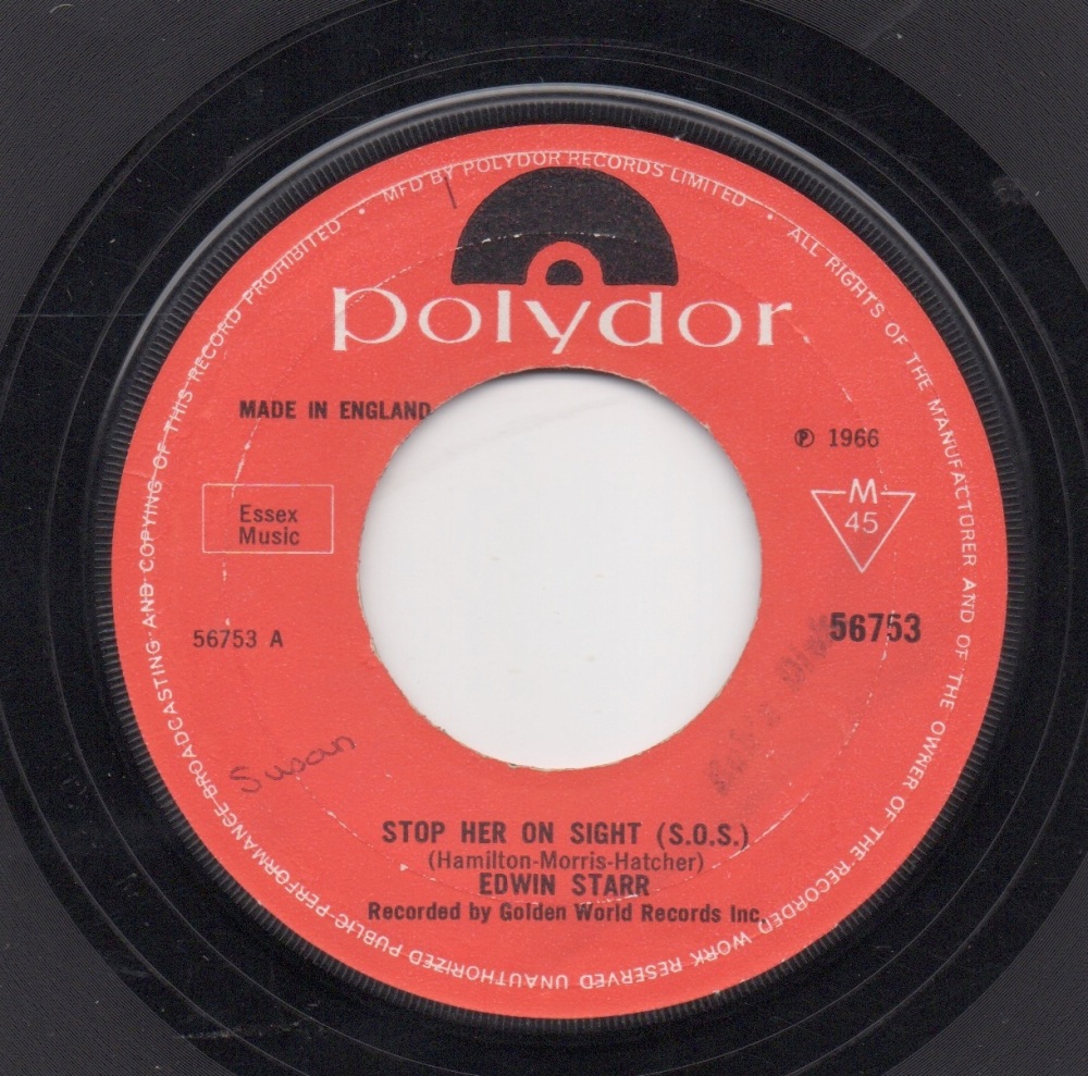 EDWIN STARR - STOP HER ON SIGHT (S.O.S.)