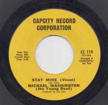 MICHAEL WASHINGTON (the Young Root) - Stay Mine (Vocal)