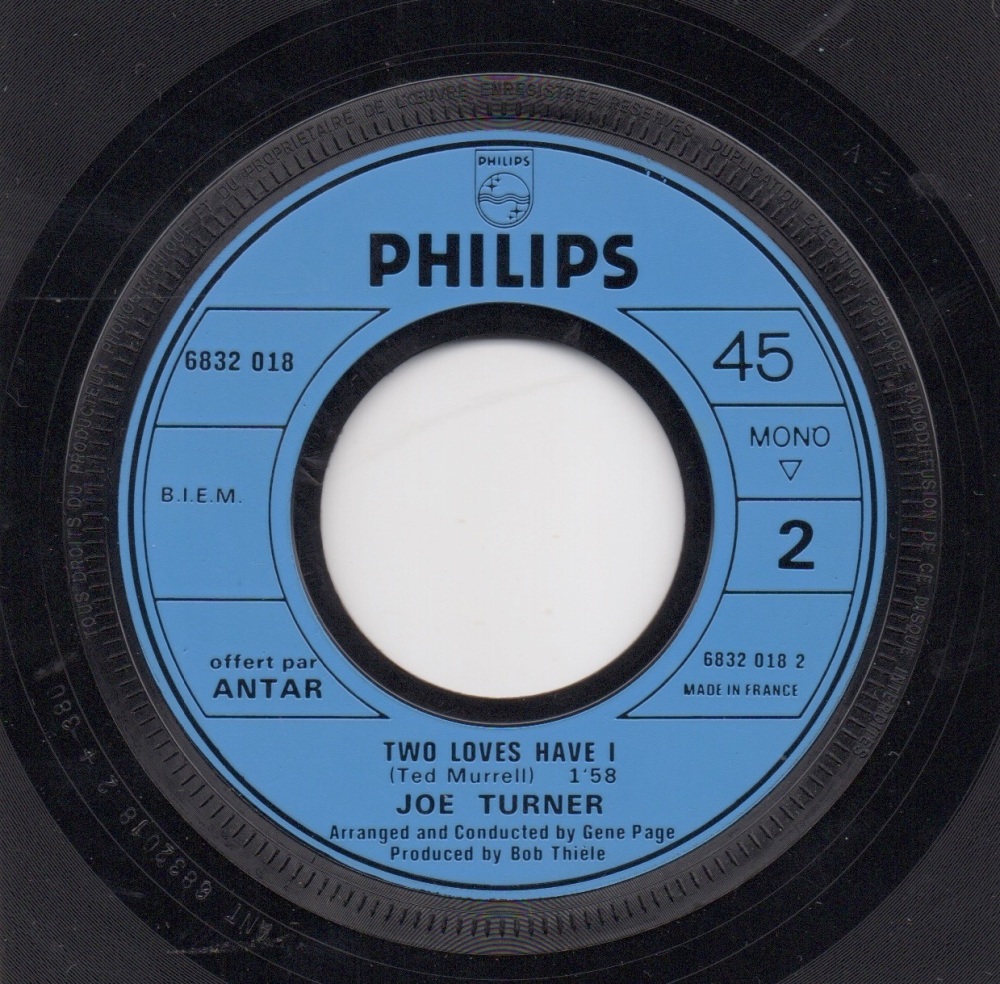 JOE TURNER - TWO LOVES HAVE I