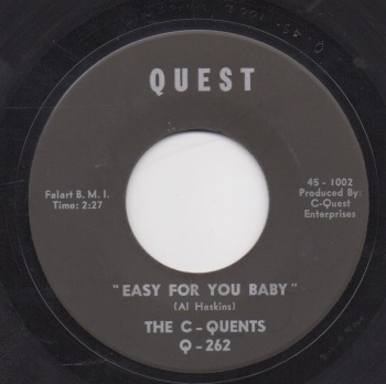 C-QUENTS - EASY FOR YOU BABY 