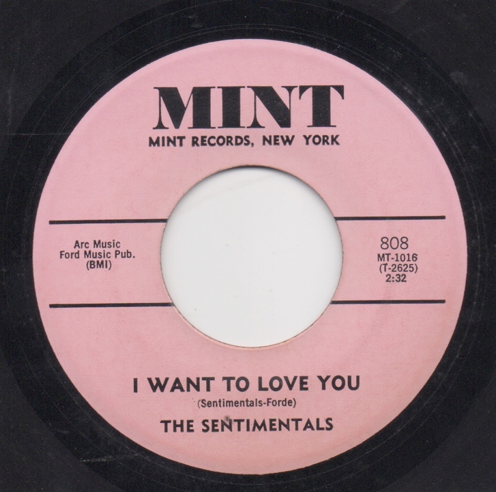 SENTIMENTALS - I WANT TO LOVE YOU