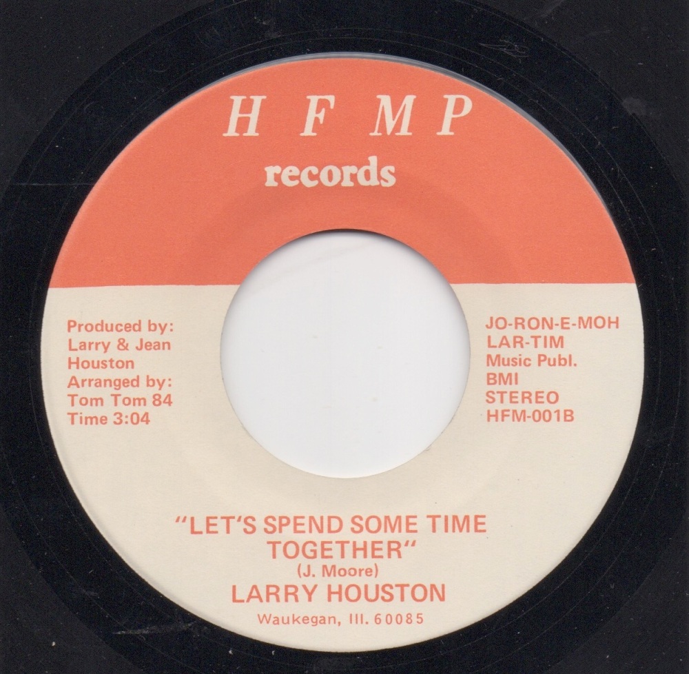 LARRY HOUSTON - LET'S SPEND SOME TIME TOGETHER
