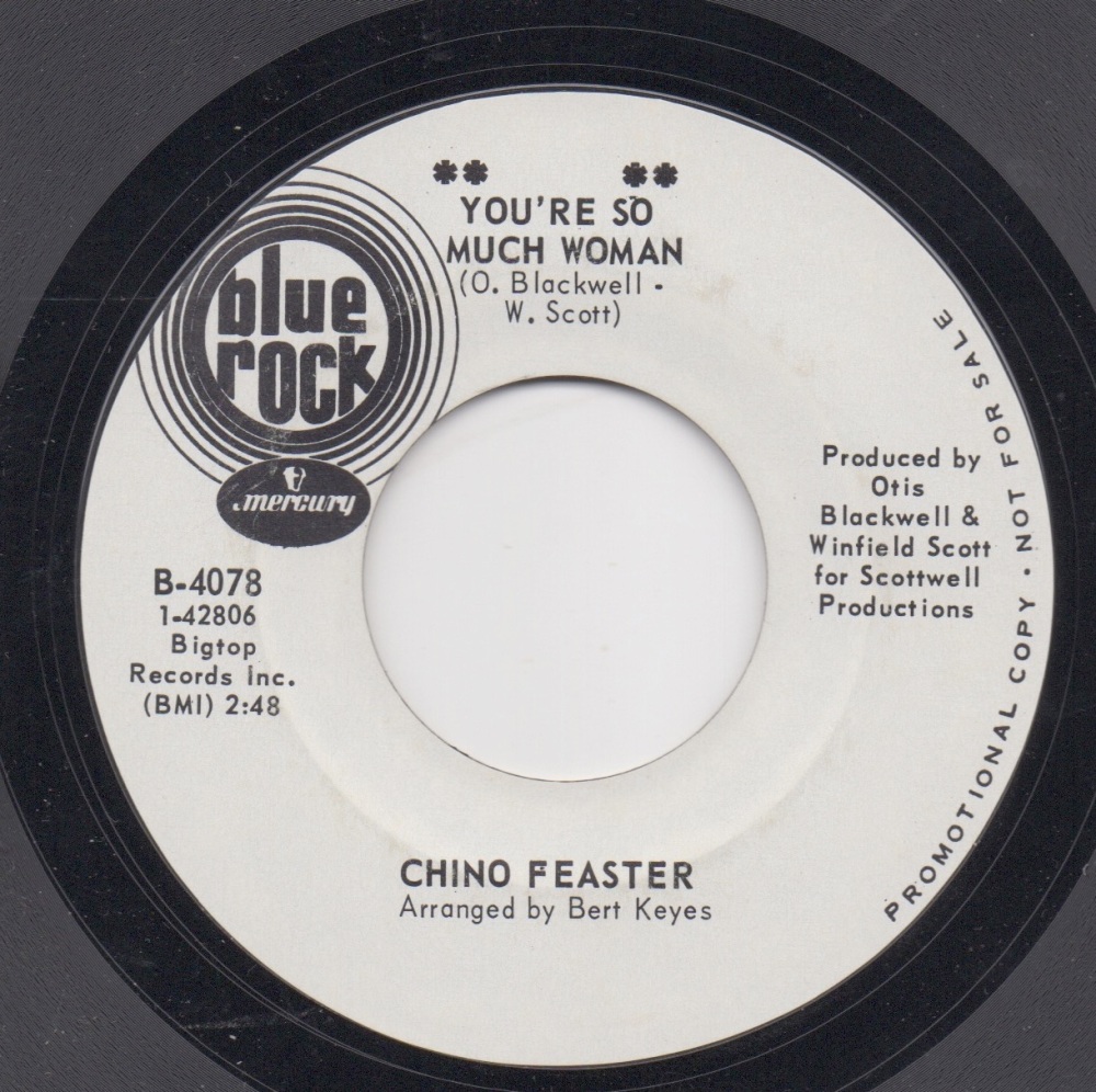 CHINO FEASTER - YOU'RE SO MUCH WOMAN