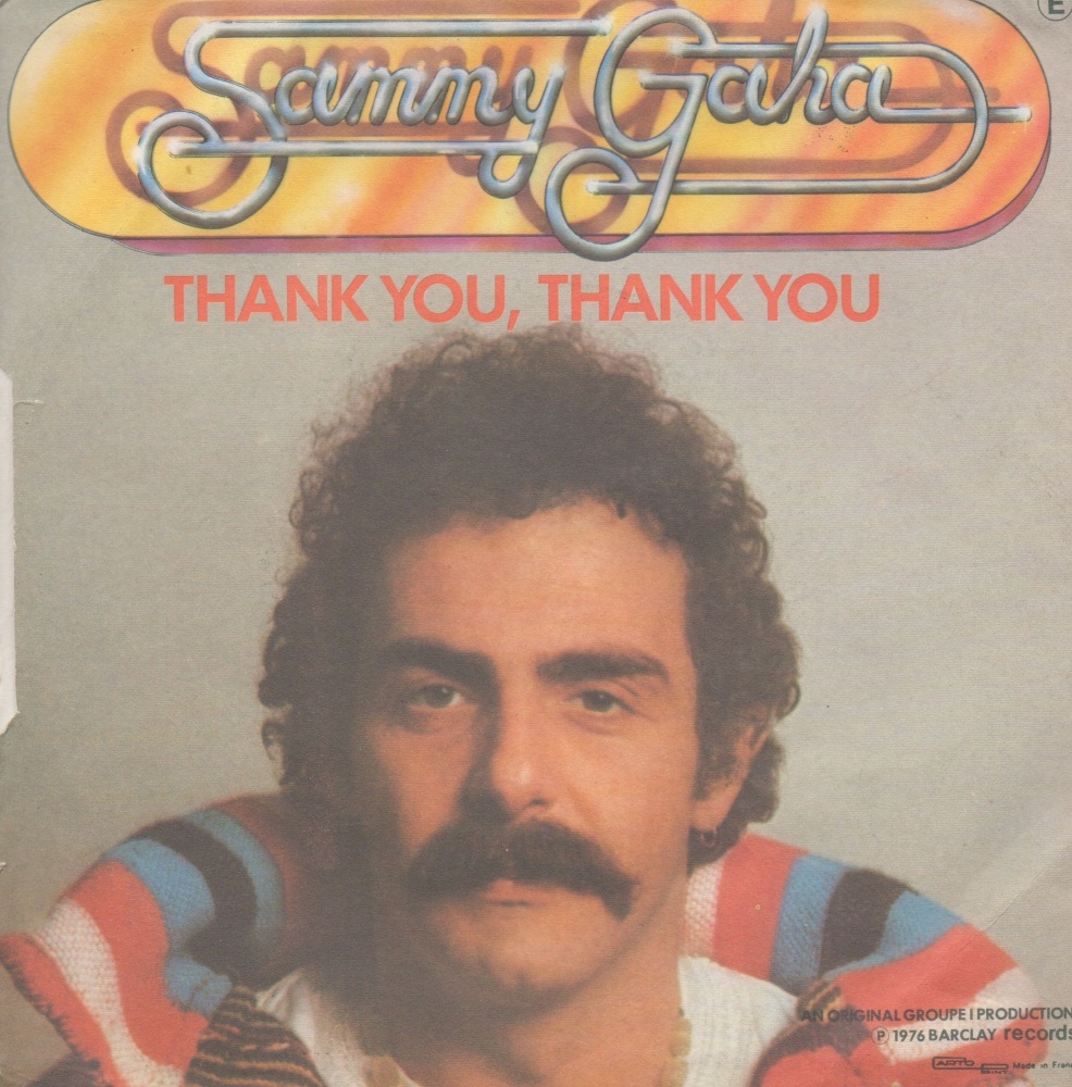 SAMMY GAHA - THANK YOU, THANK YOU