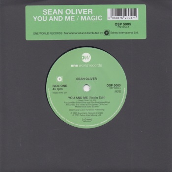 SEAN OLIVER - YOU AND ME (Radio Edit)