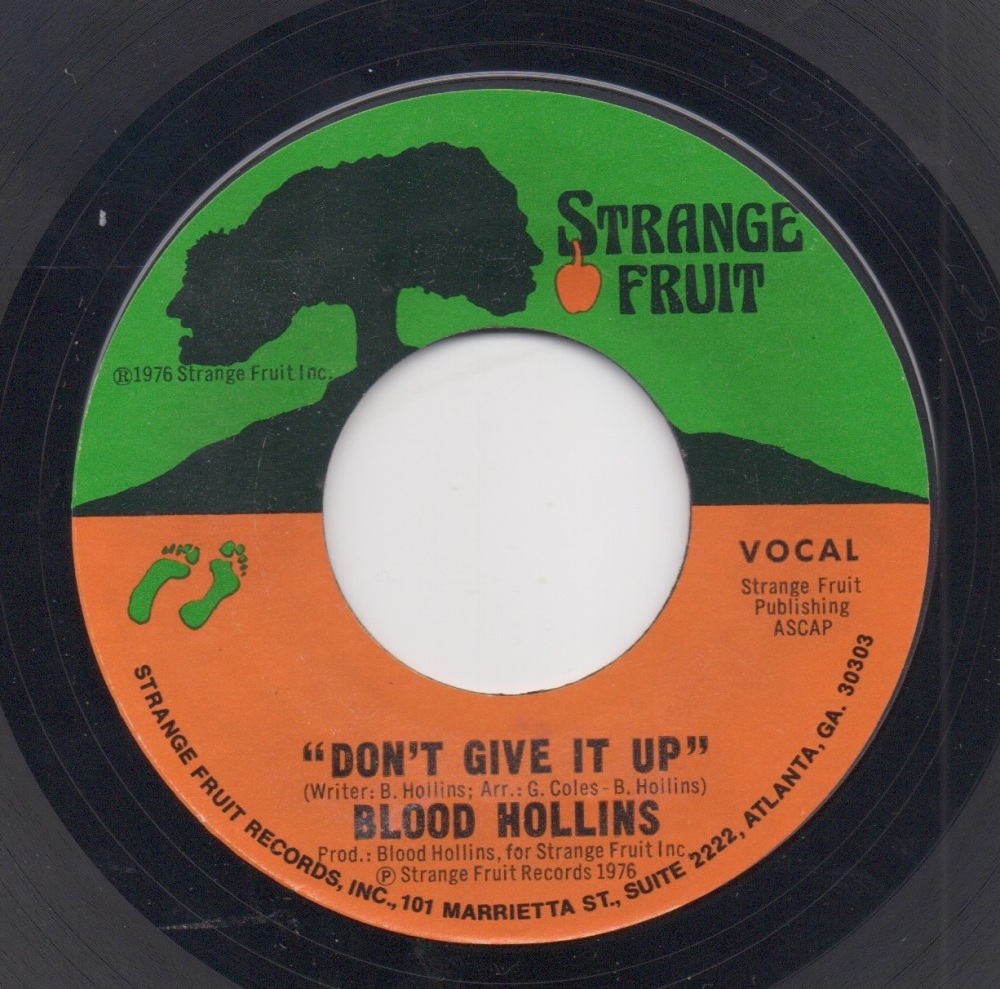 BLOOD HOLLINS - DON'T GIVE IT UP