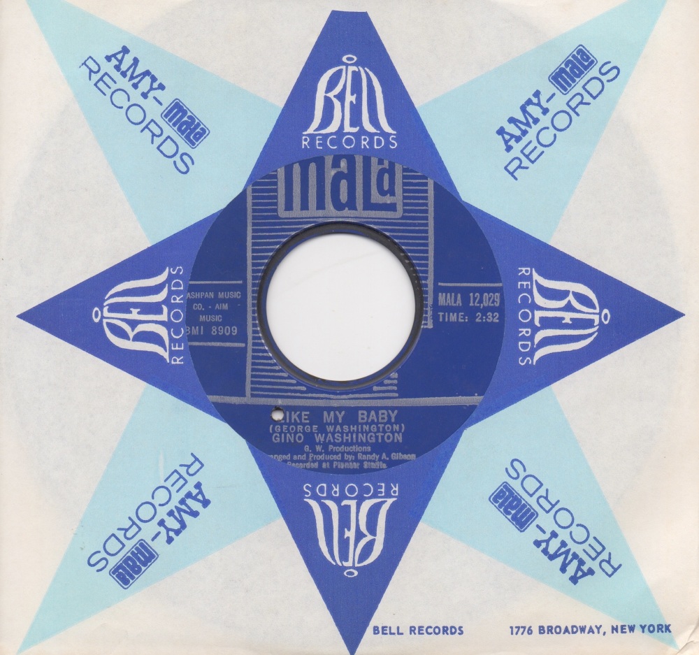 GINO WASHINGTON / GINO WASHINGTON with THE ALTRASONICS & THE VERSATONES - L