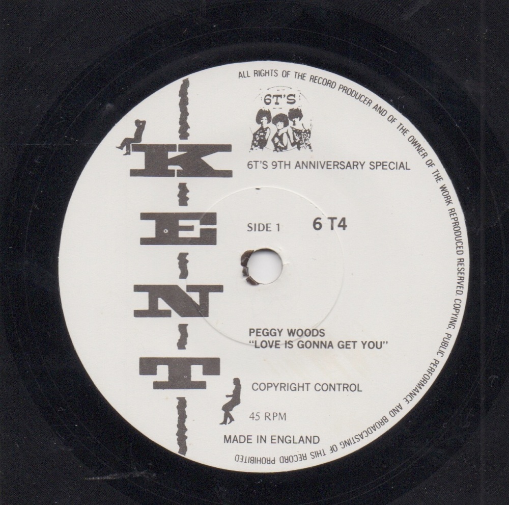 PEGGY WOODS / Z.Z.'s BAND - LOVE IS GONNA GET YOU / YOU JUST CHEAT AND LIE