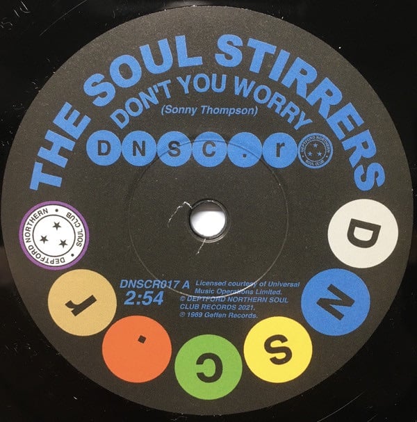 SOUL STIRRERS / SPINNERS - DON'T YOU WORRY / MEMORIES OF HER LOVE KEEP HAUN