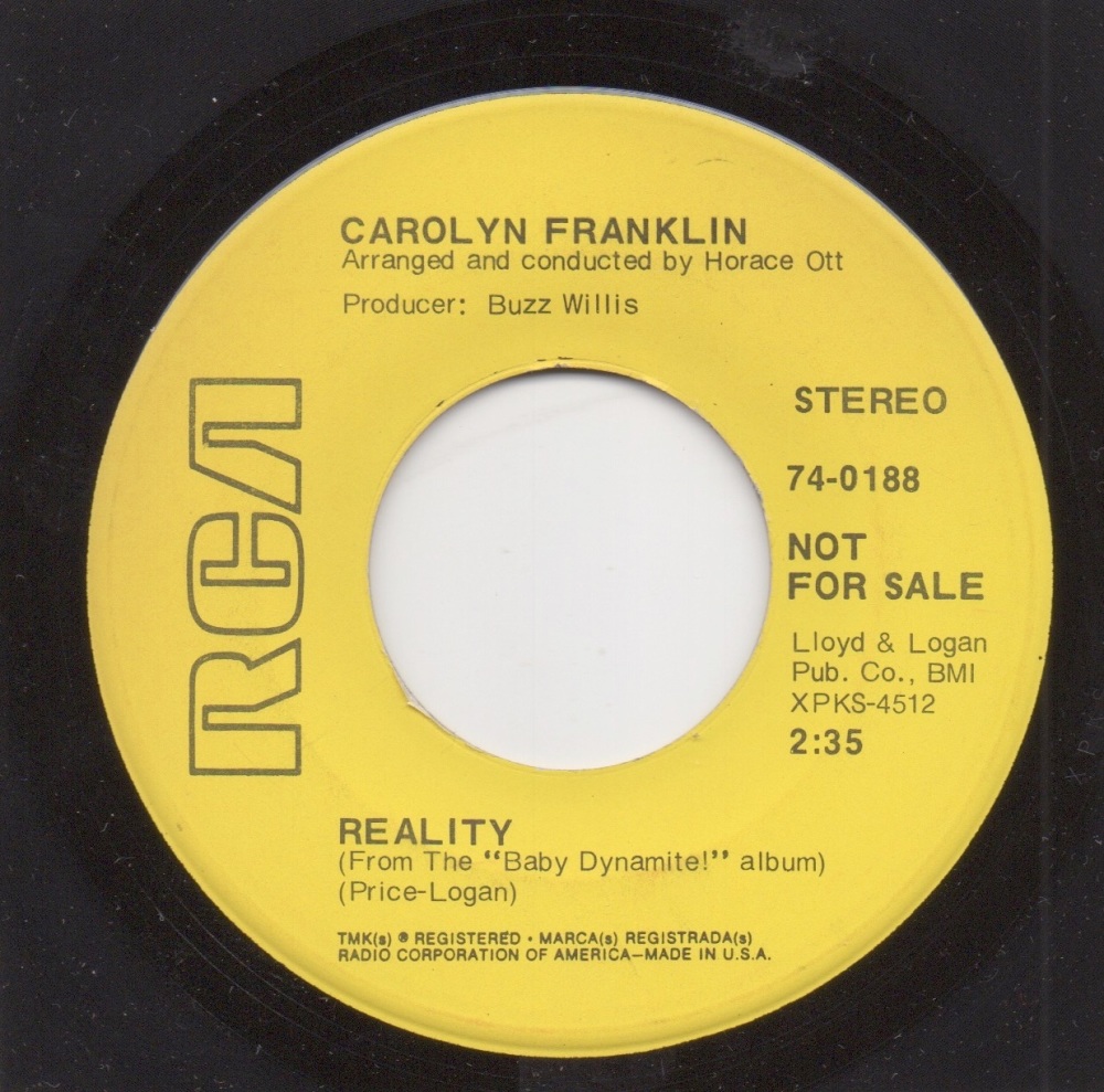 CAROLYN FRANKLIN - REALITY