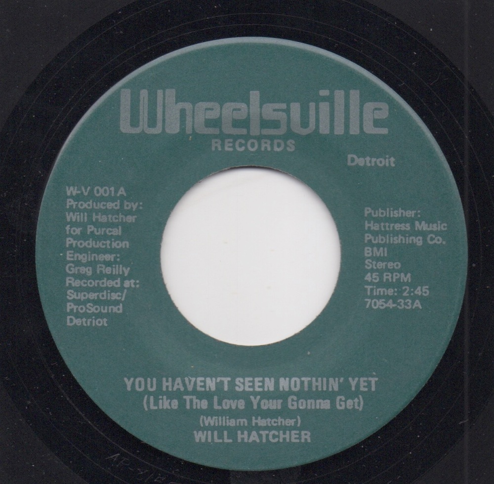 WILL HATCHER - YOU HAVEN'T SEEN NOTHIN' YET (LIKE THE LOVE YOUR GONNA GET)