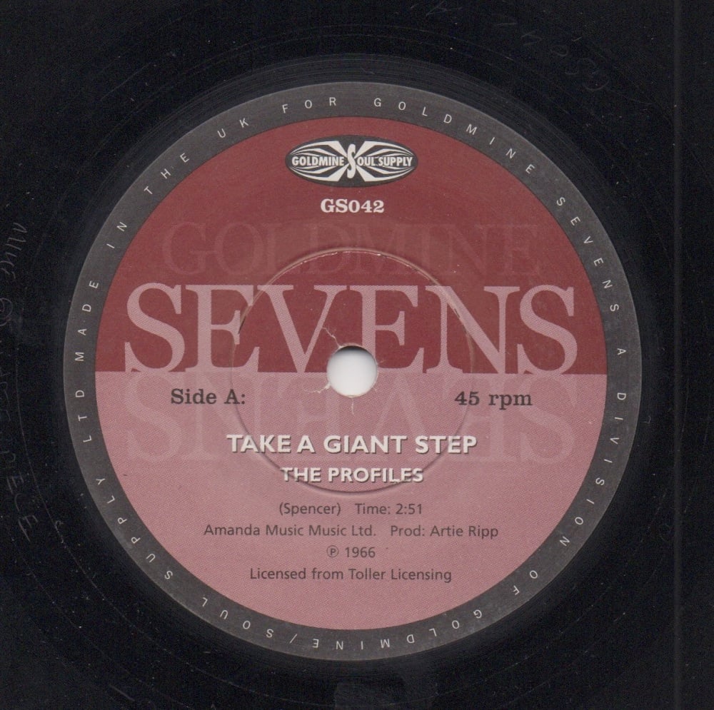 PROFILES / GEORGE SMITH - TAKE A GIANT STEP / I'VE HAD IT
