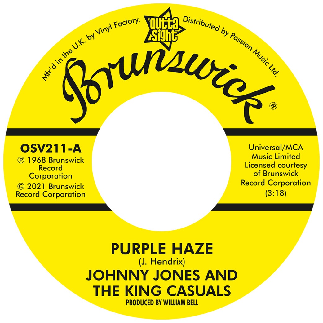 JOHNNY JONES & THE KING CASUALS / GENE CHANDLER - PURPLE HAZE / THERE WAS A