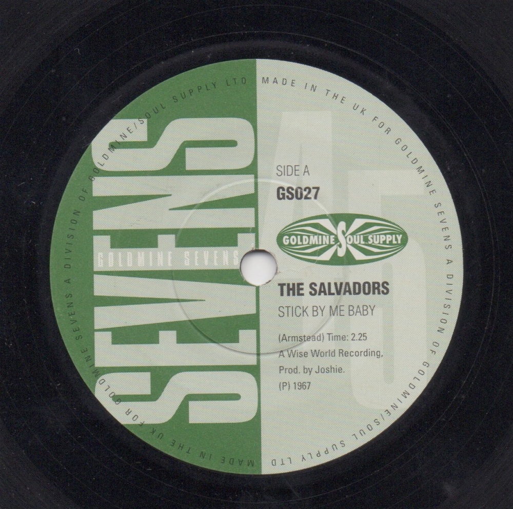 SALVADORS / MICKEY CHAMPION - STICK BY ME BABY / WHAT GOOD AM I