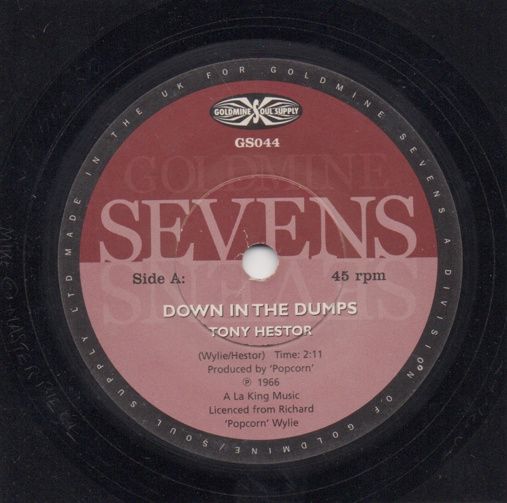 TONY HESTOR / STANLEY MITCHELL - DOWN IN THE DUMPS / GET IT BABY
