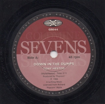 TONY HESTOR / STANLEY MITCHELL - DOWN IN THE DUMPS / GET IT BABY