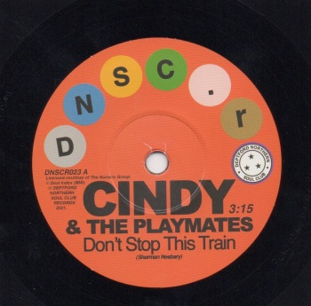 CINDY & THE PLAYMATES / PAUL KELLY - DON'T STOP THIS TRAIN / THE UPSET