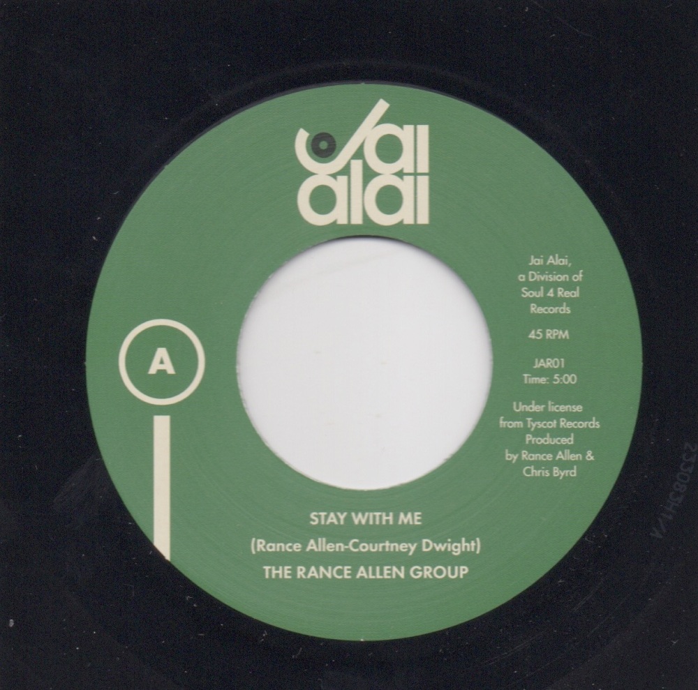 RANCE ALLEN GROUP - STAY WITH ME / LIVING WITNESS