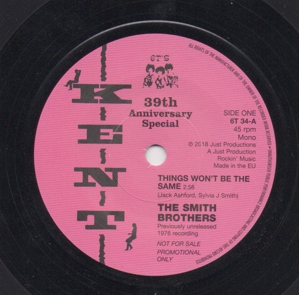 SMITH BROTHERS / SIMON BARBEE - THINGS WON'T BE THE SAME / THE WIND