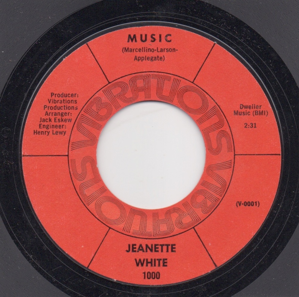 JEANETTE WHITE - MUSIC