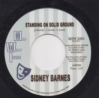 SIDNEY BARNES - STANDING ON SOLID GROUND