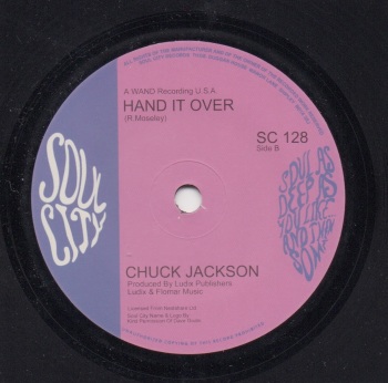 CHUCK JACKSON - HAND IT OVER