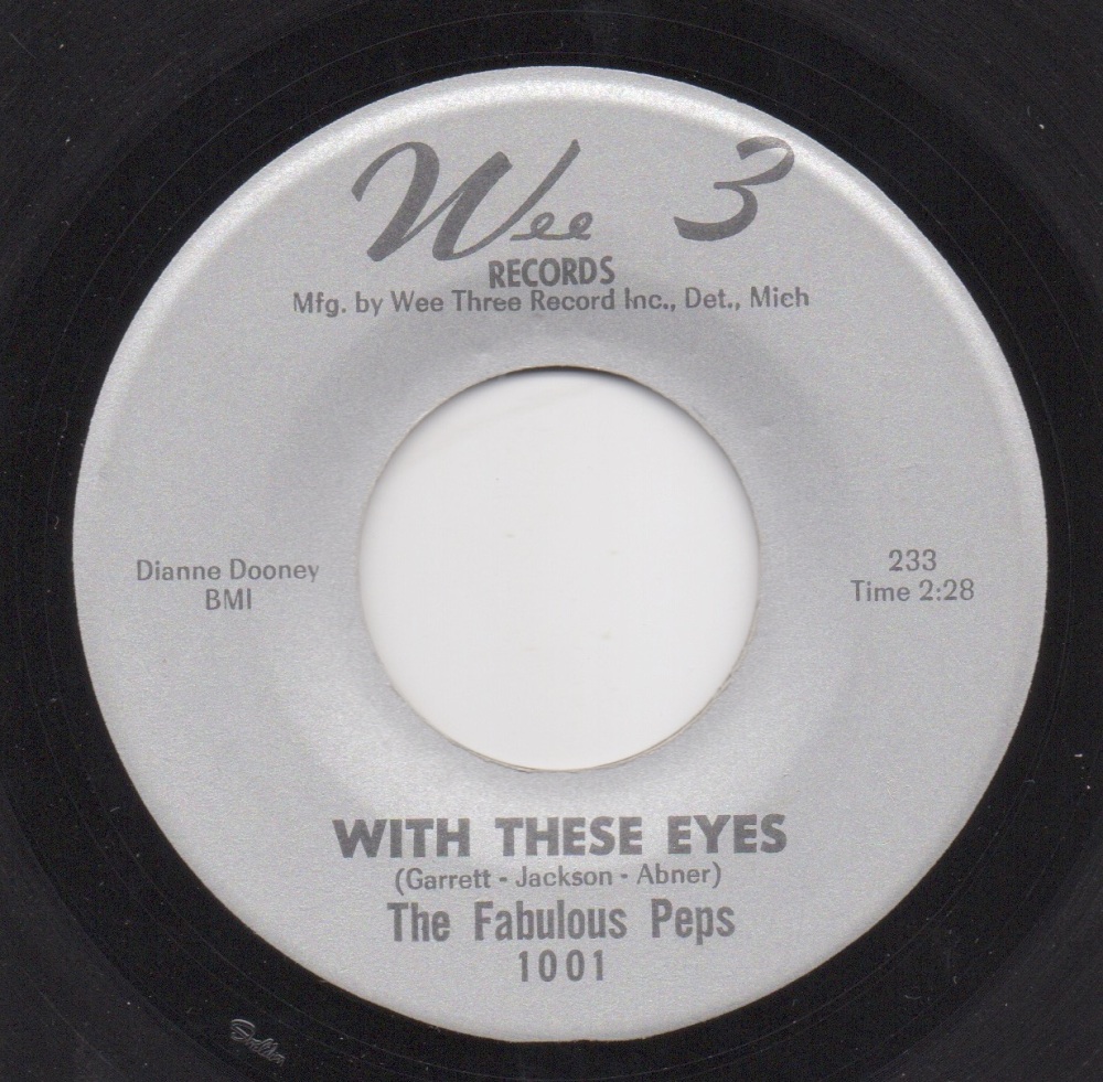FABULOUS PEPS - WITH THESE EYES