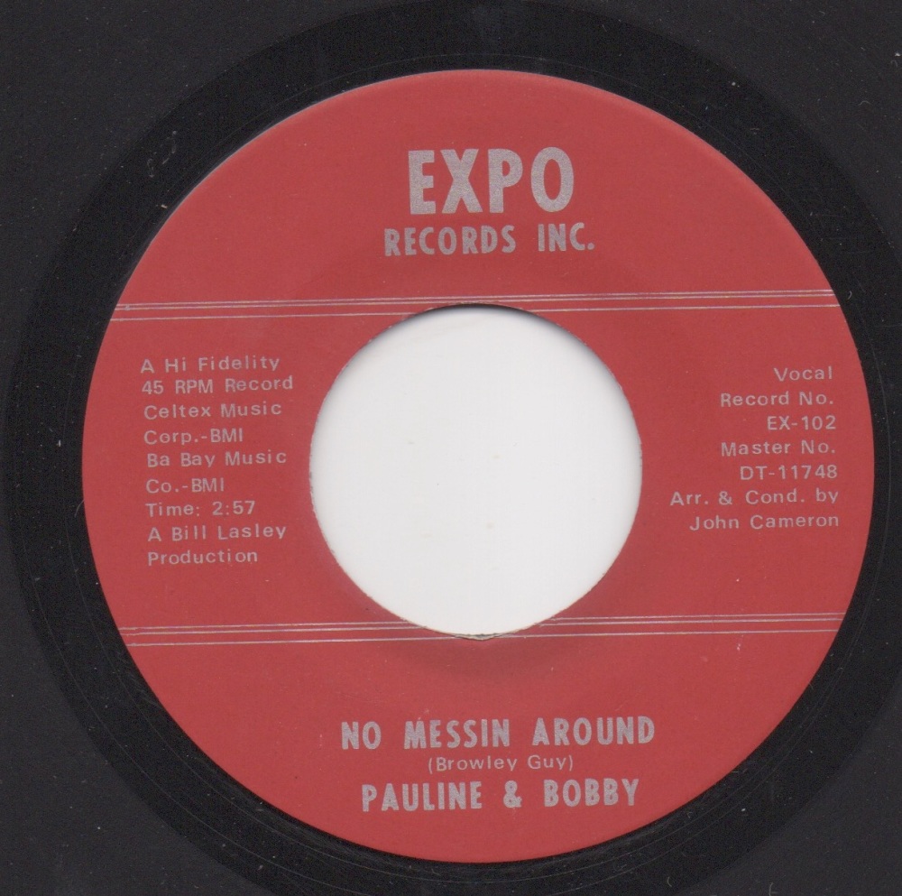 PAULINE & BOBBY - NO MESSIN AROUND